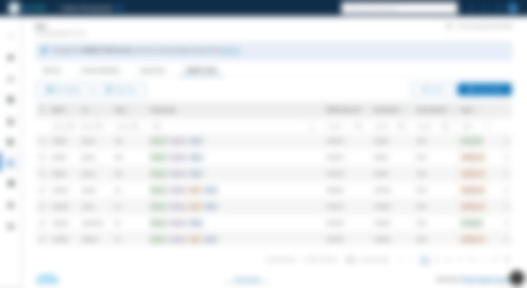 ENERGY STAR Benchmarking product interface (blurred)